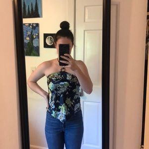 Satin Halter Tank Top